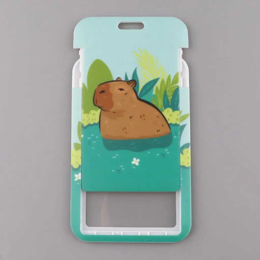 Cute Capybara Lanyard for Keys Neck Strap ID Card Badge Holder Cell Phone Strap Key Chain Key Holder Key Rings Accessories Gifts