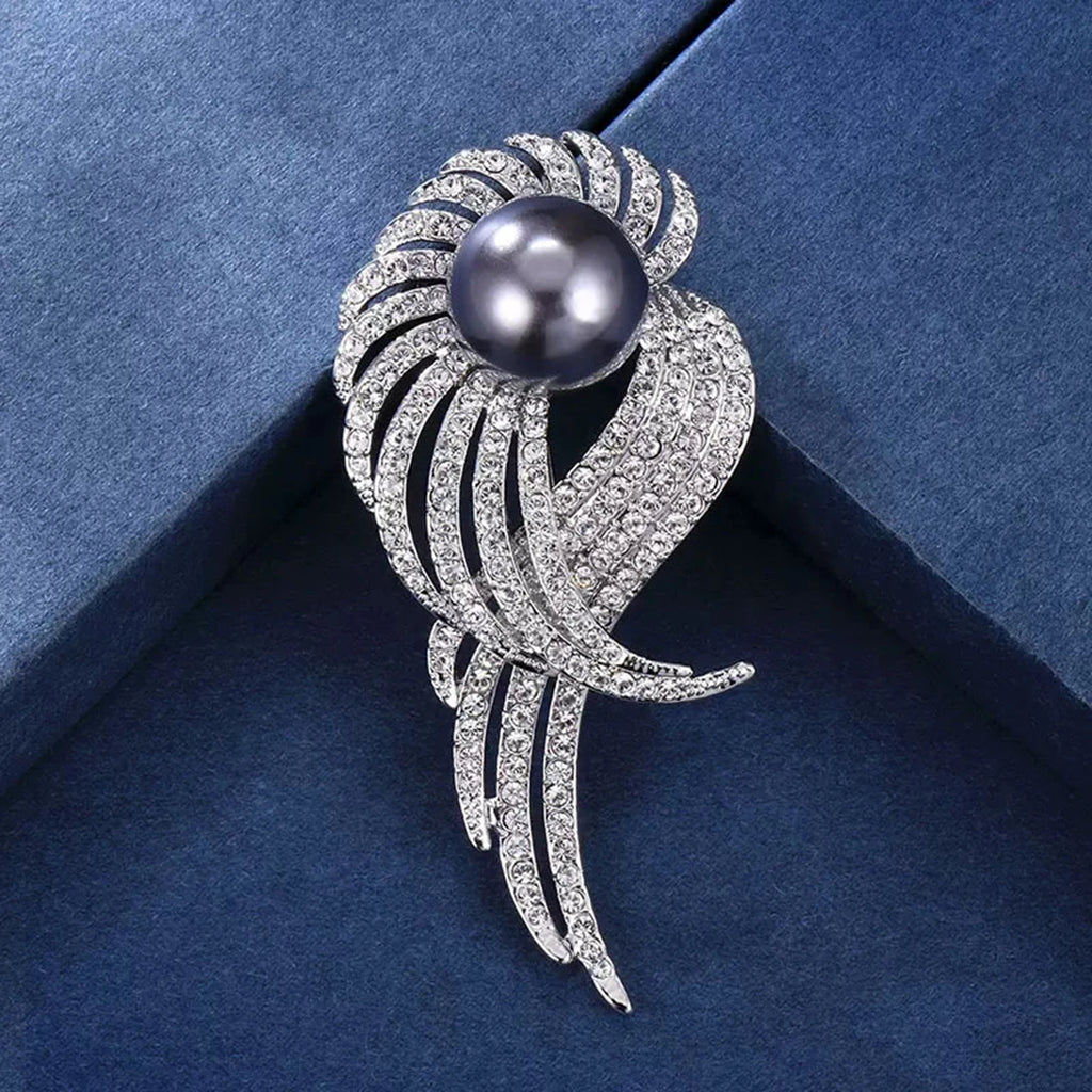 1PC Women's Elegant Tulip Flower Brooch Chest Flower Autumn/Winter Coat Coat Pin Fashion Dressing Gift -4858