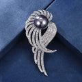 1PC Women's Elegant Tulip Flower Brooch Chest Flower Autumn/Winter Coat Coat Pin Fashion Dressing Gift -4858