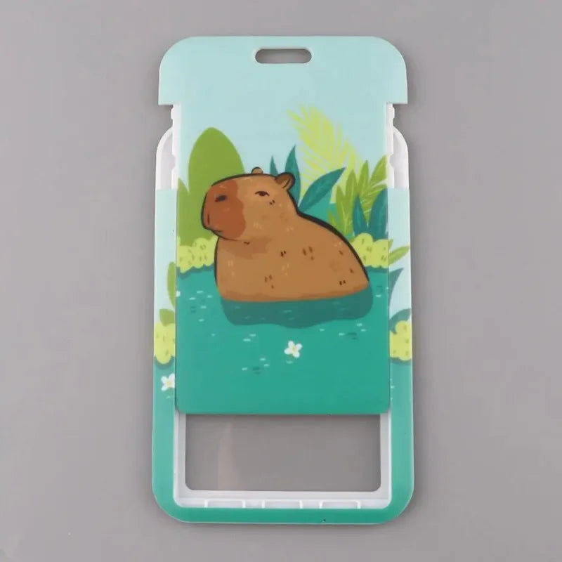 Cute Capybara Lanyard for Keys Neck Strap ID Card Badge Holder Cell Phone Strap Key Chain Key Holder Key Rings Accessories Gifts